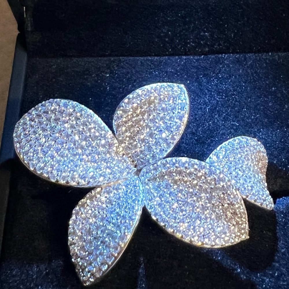 Sterling Silver Flower Ring